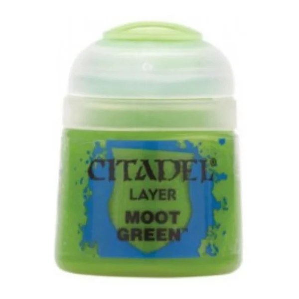 Bote de Pintura Citadel Layer Moot Green 12 ml