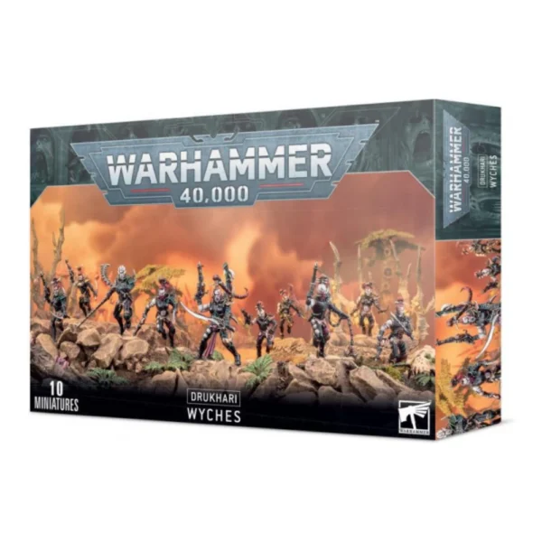 Warhammer 40K Drukhari Wyches 10 Miniaturas