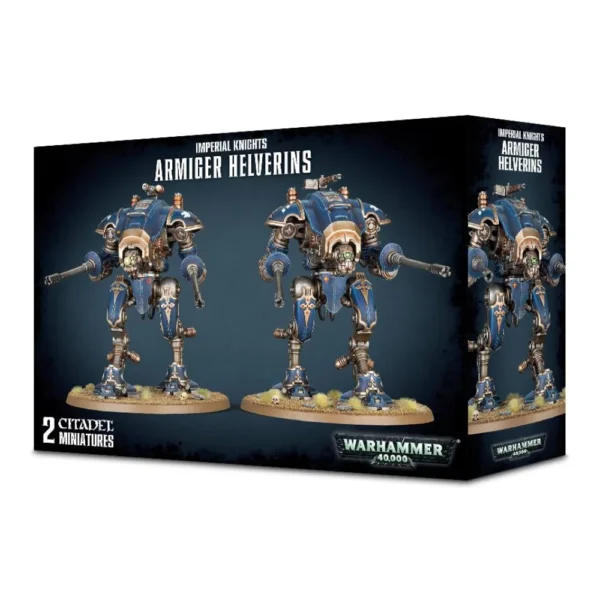 Warhammer 40K Imperial Knights Armiger 2 Miniaturas