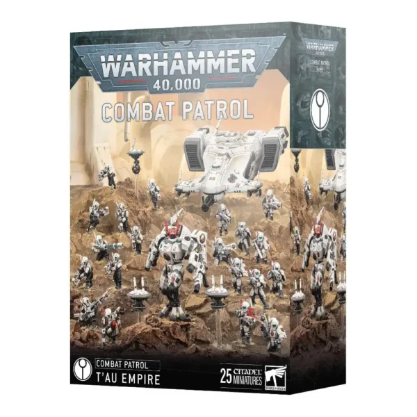 Warhammer 40K Combat Patrol Tau Empire 25 Miniaturas