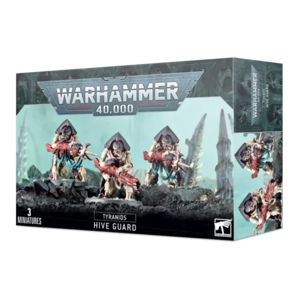Warhammer 40K Tyranids Hive Guard 3 Miniaturas