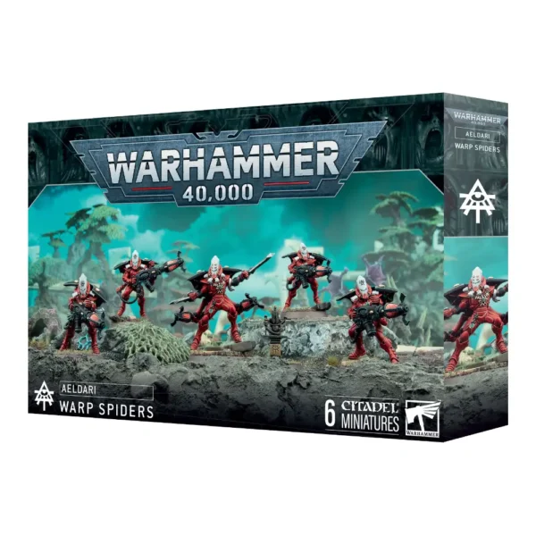 Warhammer 40K Warp Spiders 6 Miniaturas