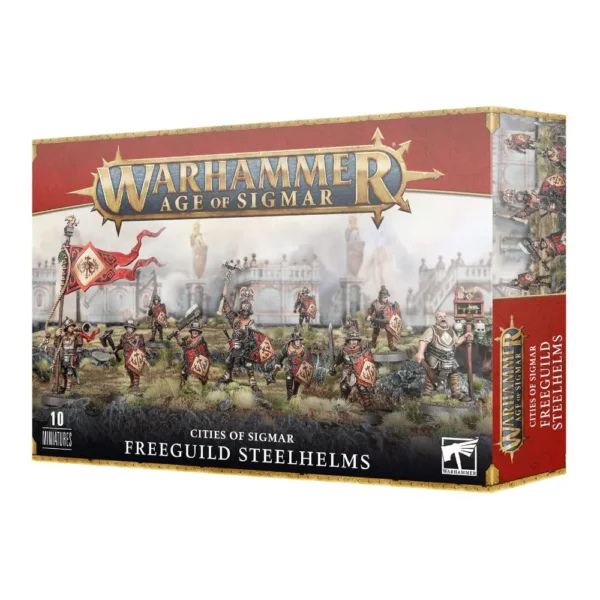 Warhammer Age of Sigmar Cities of Sigmar Freeguild Steelhelm 10 Miniaturas