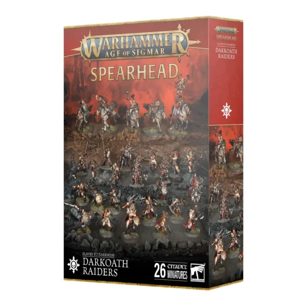 Warhammer Age of Sigmar Slaves to Darkness Darkoath Raiders Punta de Lanza Spearhead 26 Miniaturas