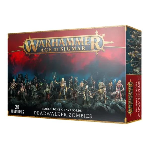Warhammer Age of Sigmar Soulblight Gravelords Deathrattle Skeletons 20 Miniaturas