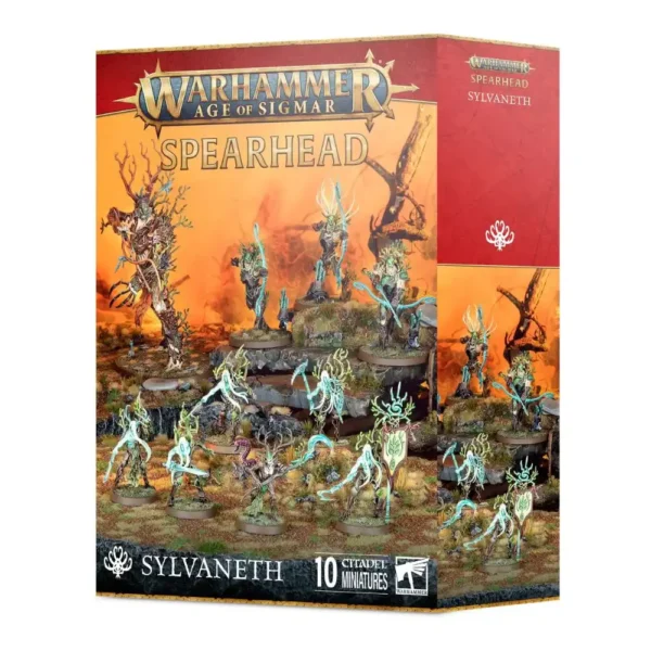 Warhammer Age of Sigmar Sylvaneth Punta de lanza Spearhead 10 Miniaturas