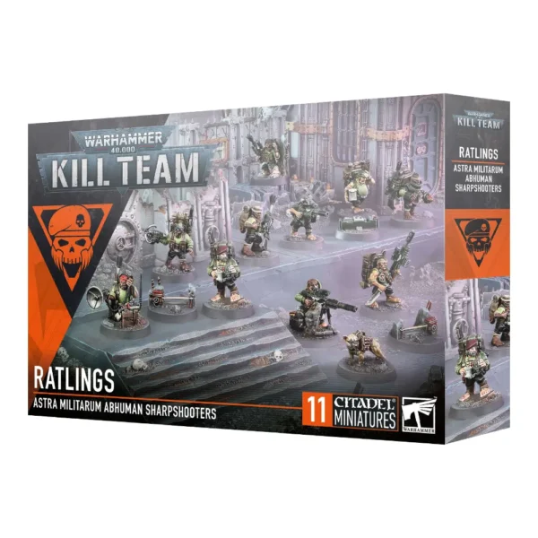 Warhammer Kill Team Ratlings 11 Miniaturas