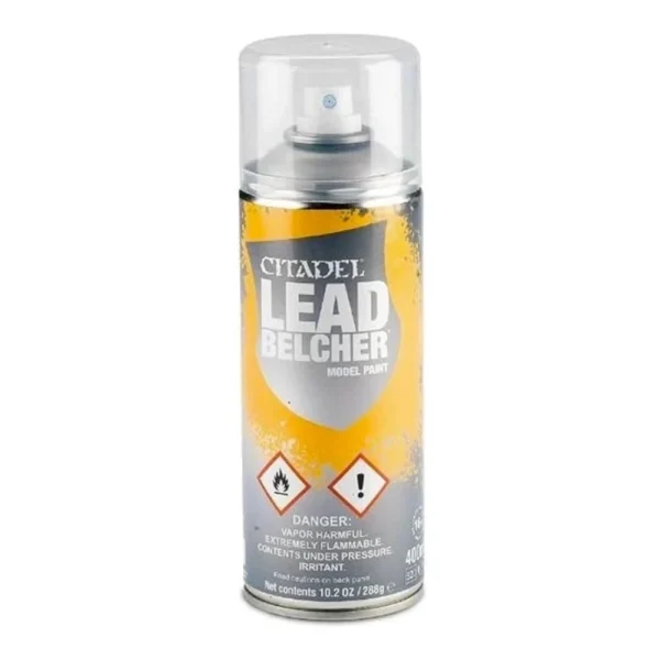 Bote de Pintura Citadel Spray Leadbelcher 400ml