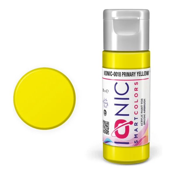 Bote de Pintura Ionic Amarillo Primario 20ml