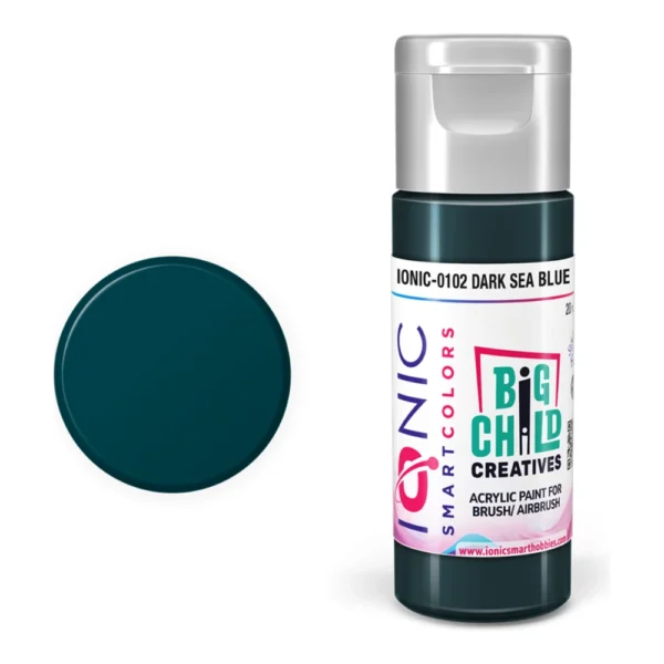 Bote de Pintura Ionic Azul Marina Oscuro 20ml