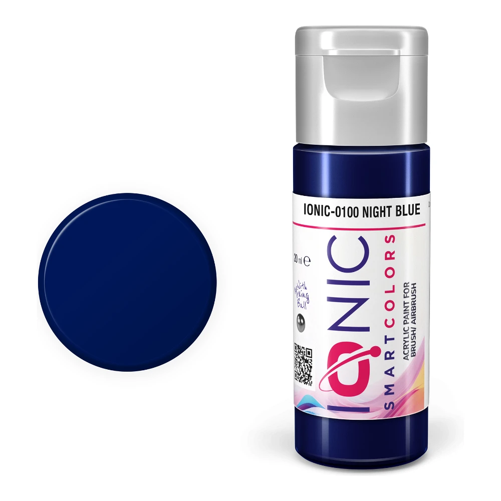 Bote de Pintura Ionic Azul Medianoche 20ml