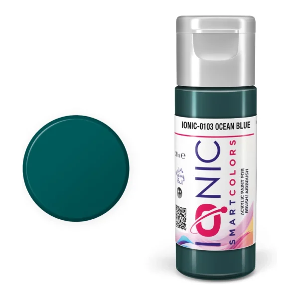 Bote de Pintura Ionic Azul Océano 20ml