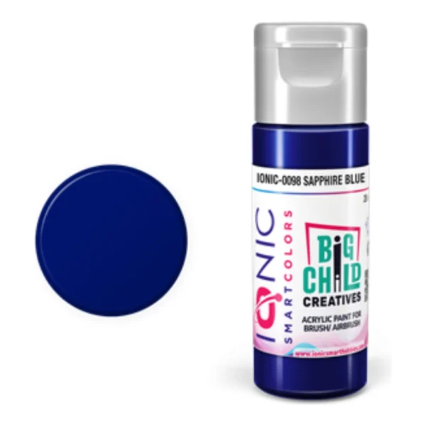 Bote de Pintura Ionic Azul Zafiro 20ml