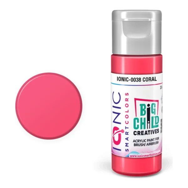 Bote de Pintura Ionic Coral 20ml