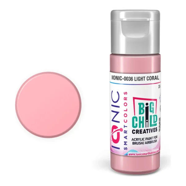 Bote de Pintura Ionic Coral Claro 20ml