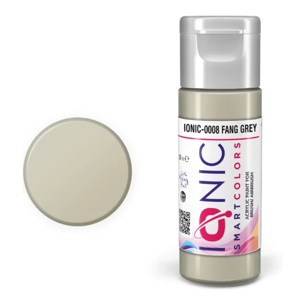 Bote de Pintura Ionic Gris Colmillo 20ml