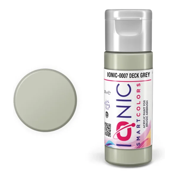 Bote de Pintura Ionic Gris Cubierta 20ml