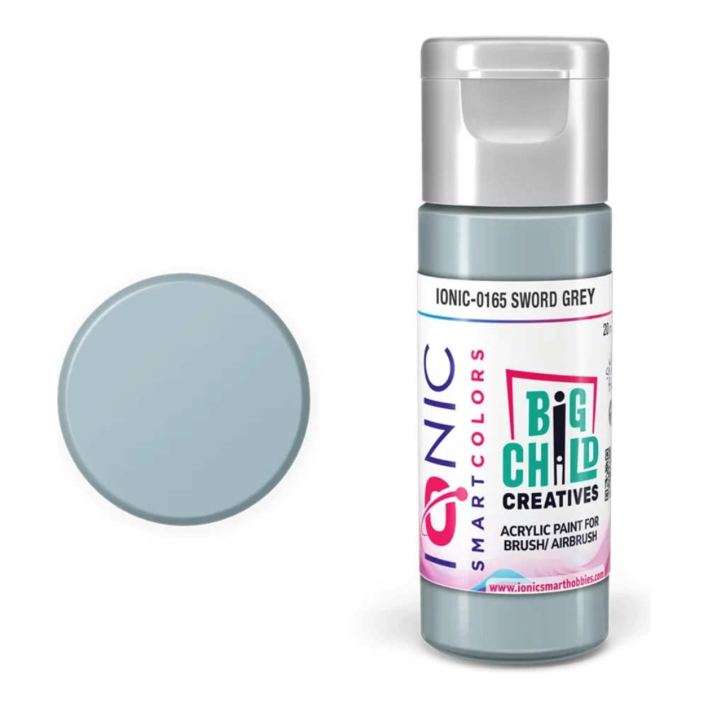 Bote de Pintura Ionic Gris Espada 20ml