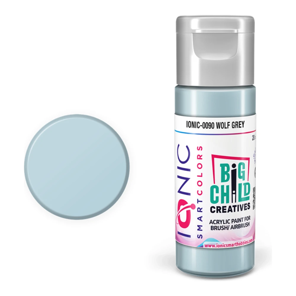 Bote de Pintura Ionic Gris Lobo 20ml