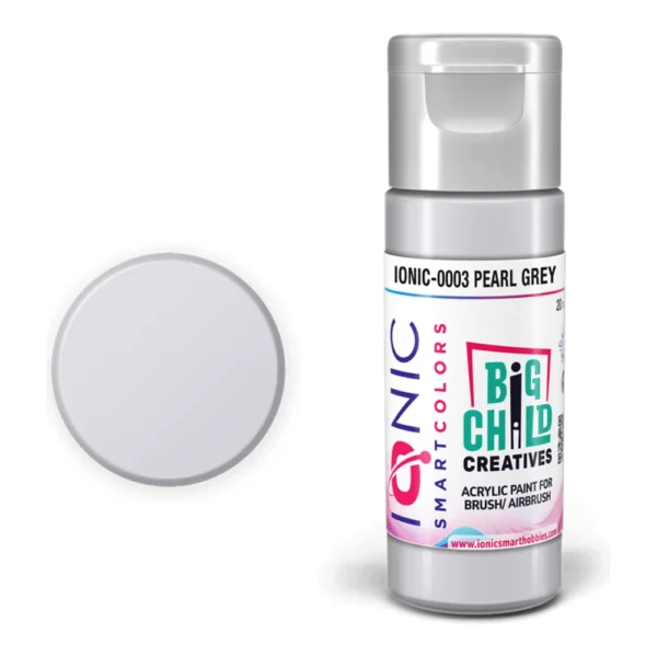 Bote de Pintura Ionic Gris Perla 20ml
