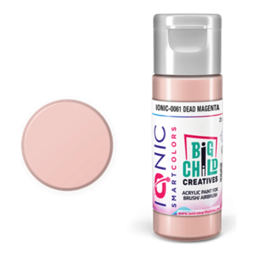 Bote de Pintura Ionic Magenta Muerto 20ml
