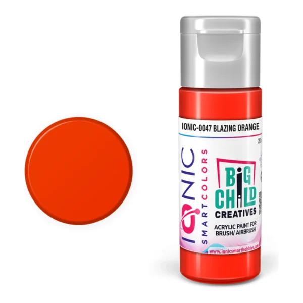 Bote de Pintura Ionic Naranja Ardiente 20ml