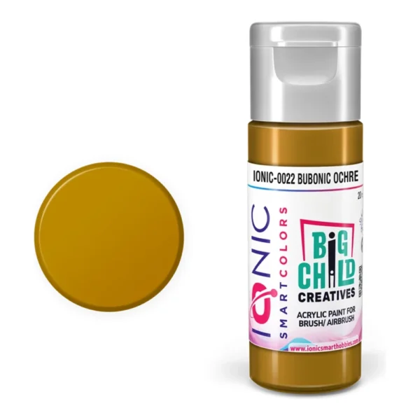 Bote de Pintura Ionic Ocre Bubónico 20ml