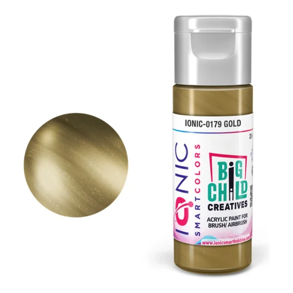 Bote de Pintura Ionic Oro 20ml