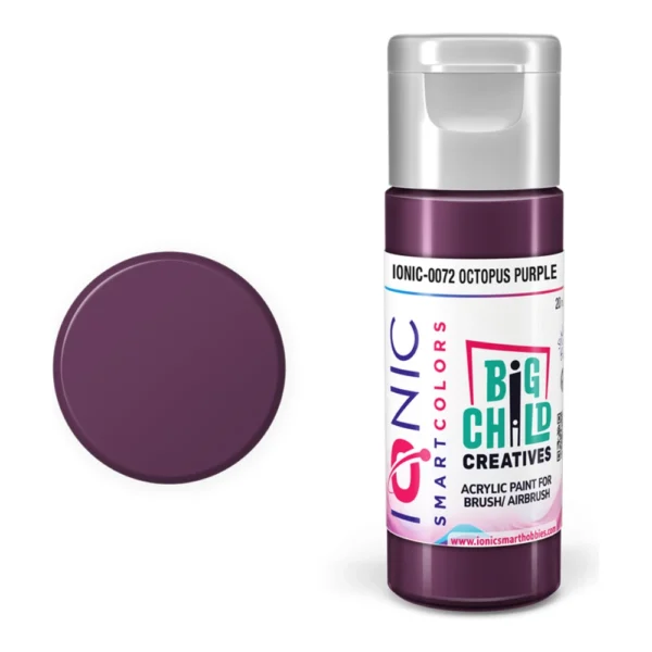 Bote de Pintura Ionic Púrpura Pulpo 20ml