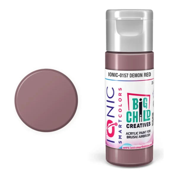 Bote de Pintura Ionic Rojo Demonio 20ml