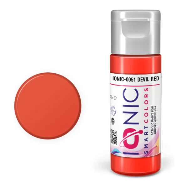 Bote de Pintura Ionic Rojo Diablo 20ml
