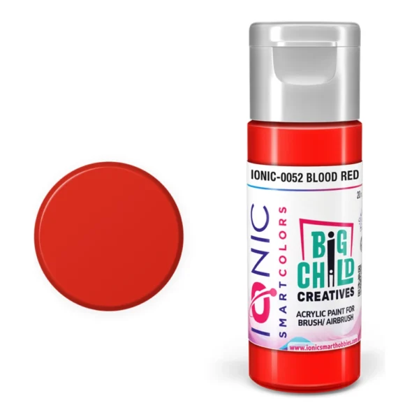 Bote de Pintura Ionic Rojo Sangre 20ml
