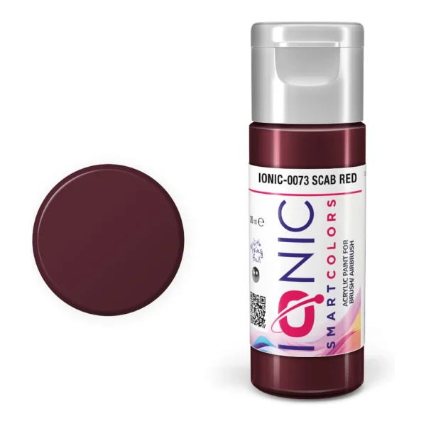 Bote de Pintura Ionic Rojo costra 20ml