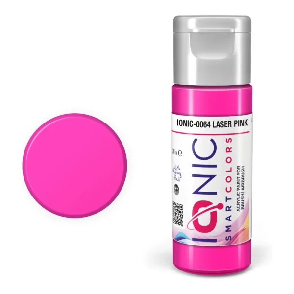 Bote de Pintura Ionic Rosa Laser 20ml