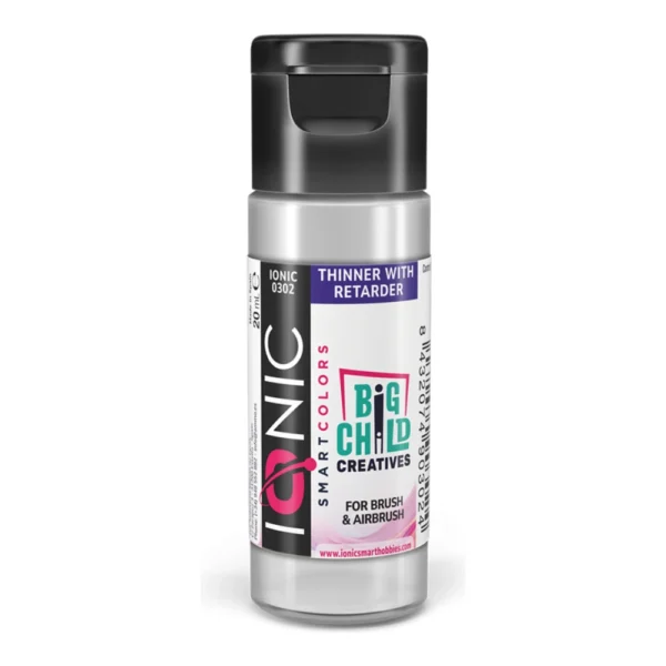 Bote de Pintura Ionic Thinner Retardante 20ml