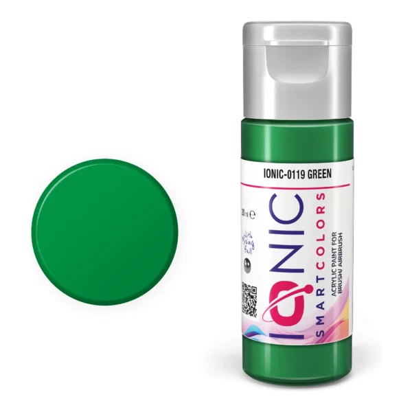 Bote de Pintura Ionic Verde 20ml