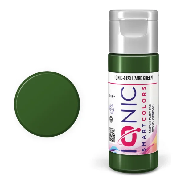 Bote de Pintura Ionic Verde Lagarto 20ml