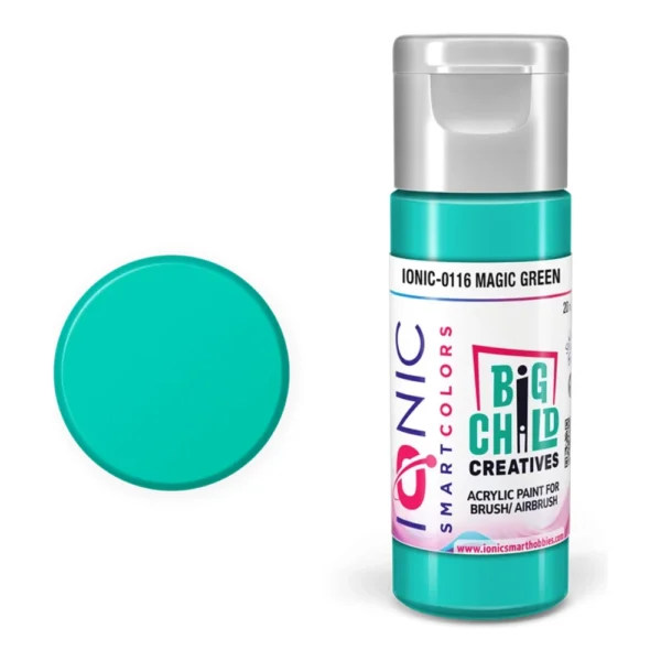 Bote de Pintura Ionic Verde Mágico 20ml