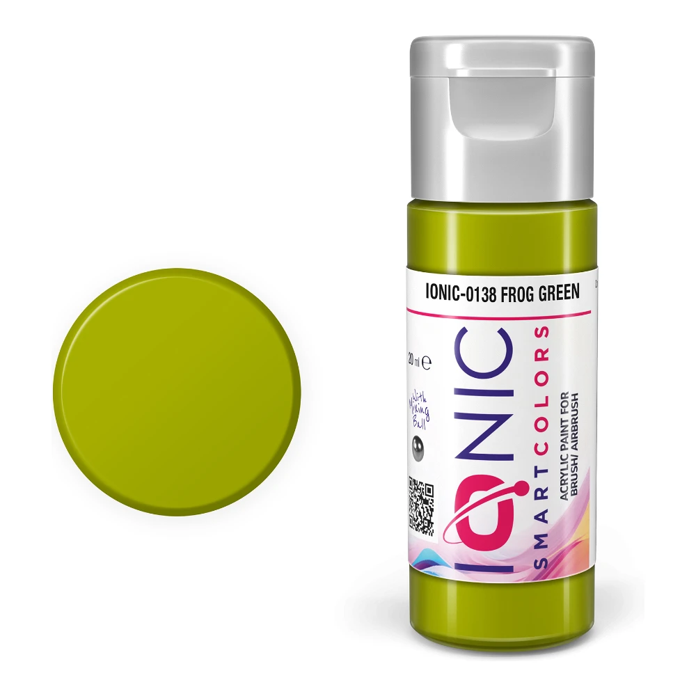 Bote de Pintura Ionic Verde Rana 20ml