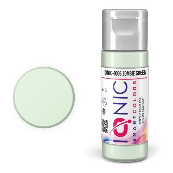 Bote de Pintura Ionic Verde Zombie 20ml