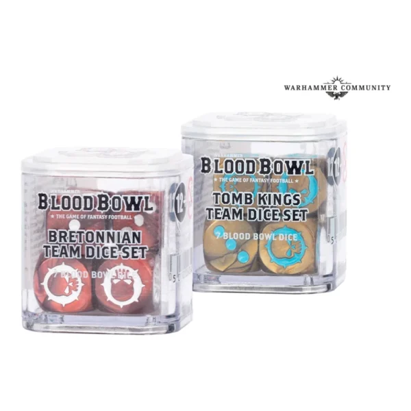 Dados Blood Bowl Bretonianos