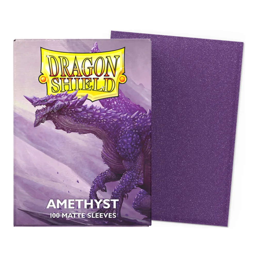 Funda para Cartas Dragon Shield Matte Sleeves Amethyst 100 Unidades