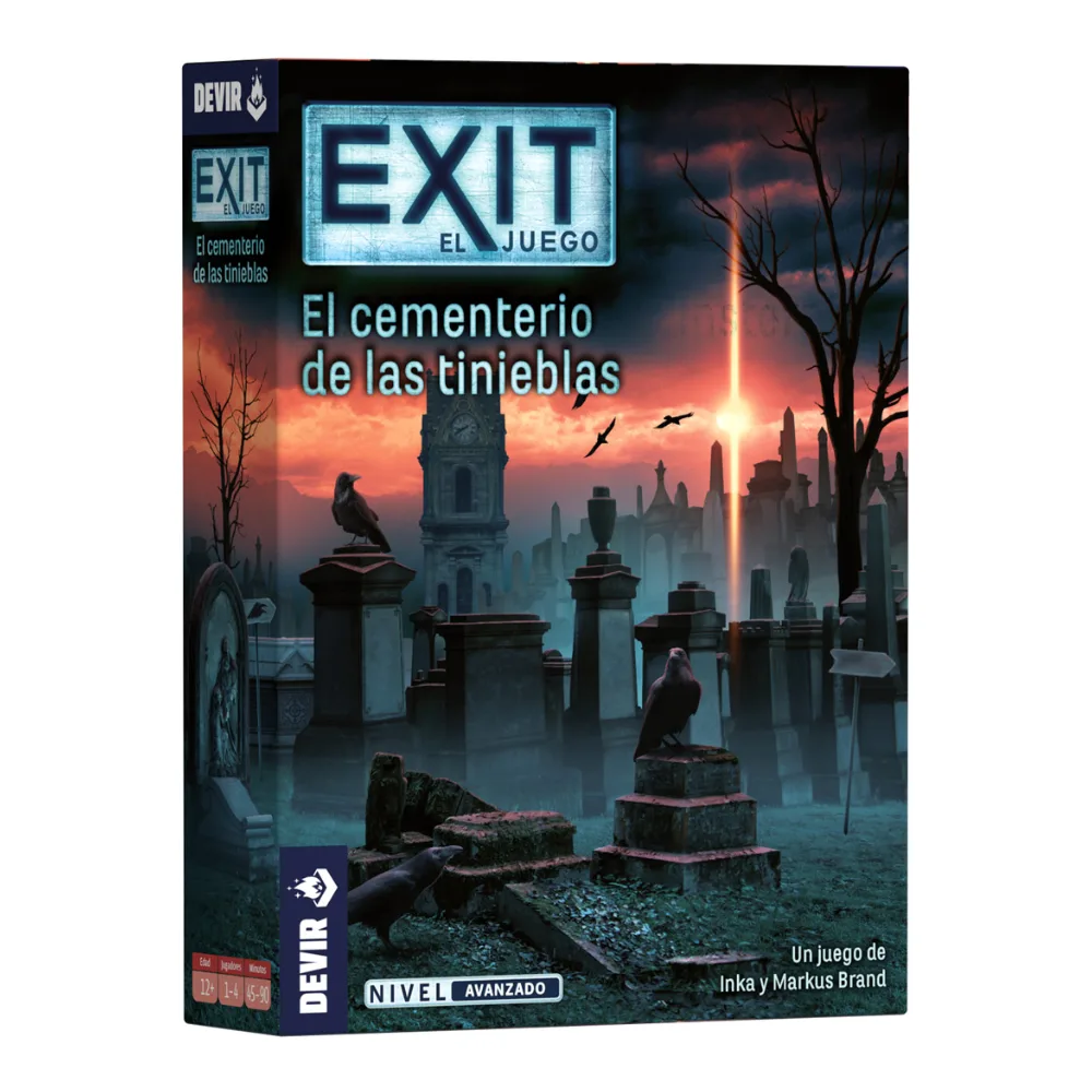 Juego de Mesa Exit El cementerio de las tinieblas de Devir