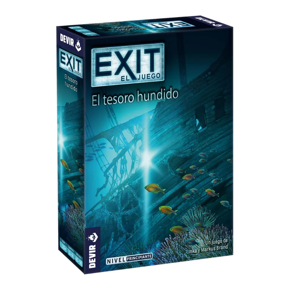 Juego de Mesa Exit El tesoro hundido de Devir
