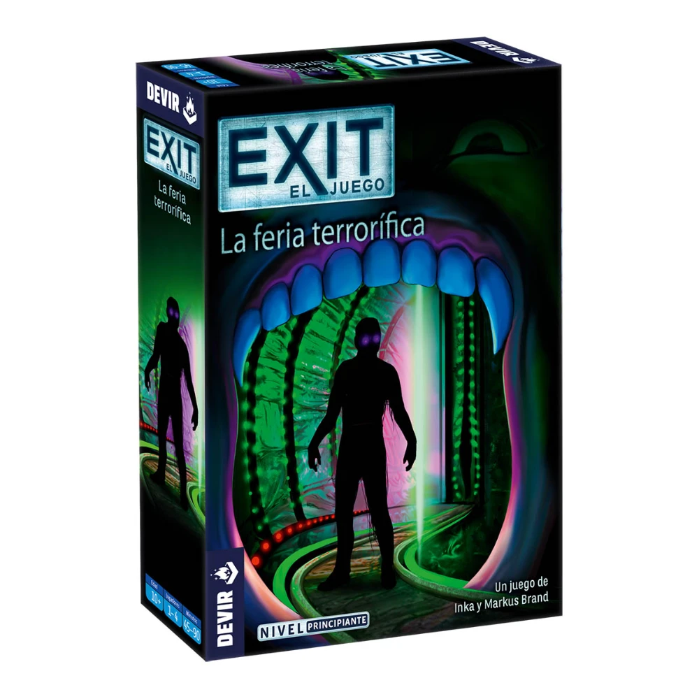 Juego de Mesa Exit La feria terrorífica de Devir