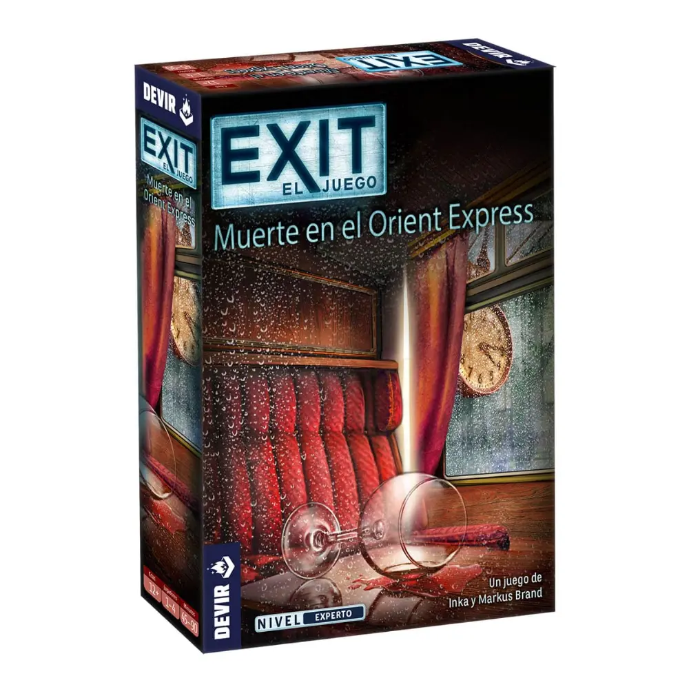 Juego de Mesa Exit Muerte en el Orient Express de Devir