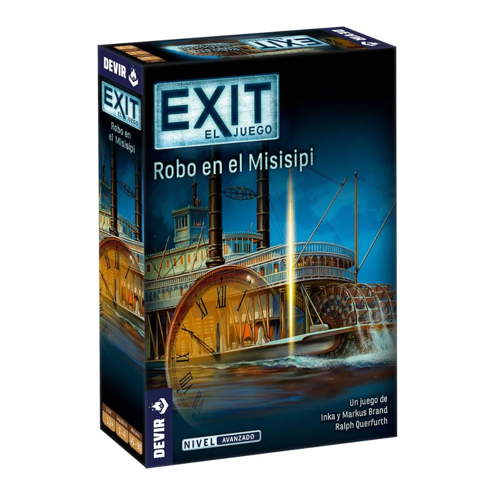 Juego de Mesa Exit Robo en el Misisipi de Devir