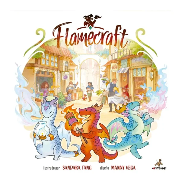 Juego de Mesa Flamecraft de Maldito Games