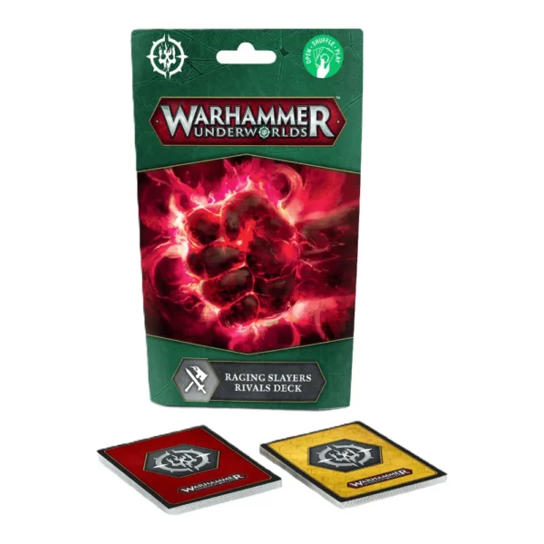 Mazo de Cartas Warhammer Underworlds Rivales Raging Slayers