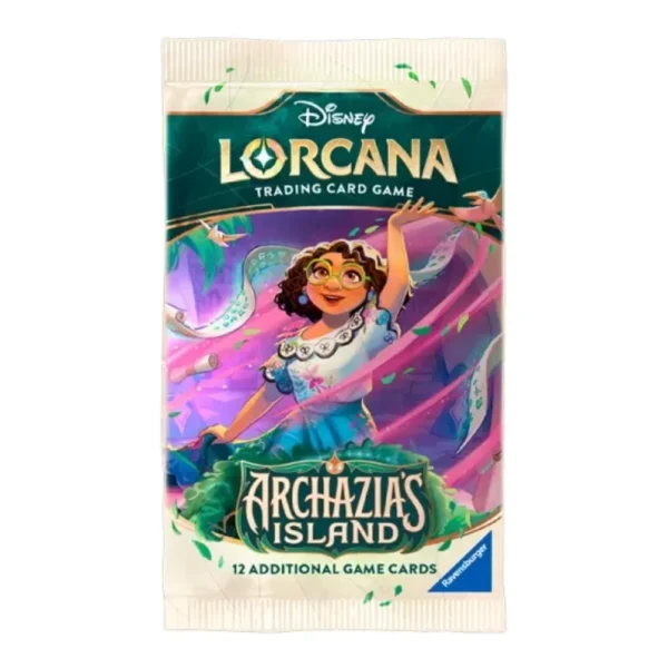 Sobre Disney Lorcana TCG Archazia's Island Inglés 1 Unidad